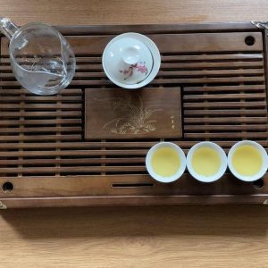 Gongfu Tea Set with Tray (Pot, Fair Cup, 4 Cups)